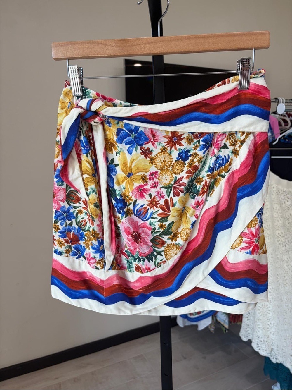 Farm Rio Floraline Mini Skirt - Picture 2 of 6